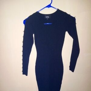 By&by XS BODYCON ribbed dress